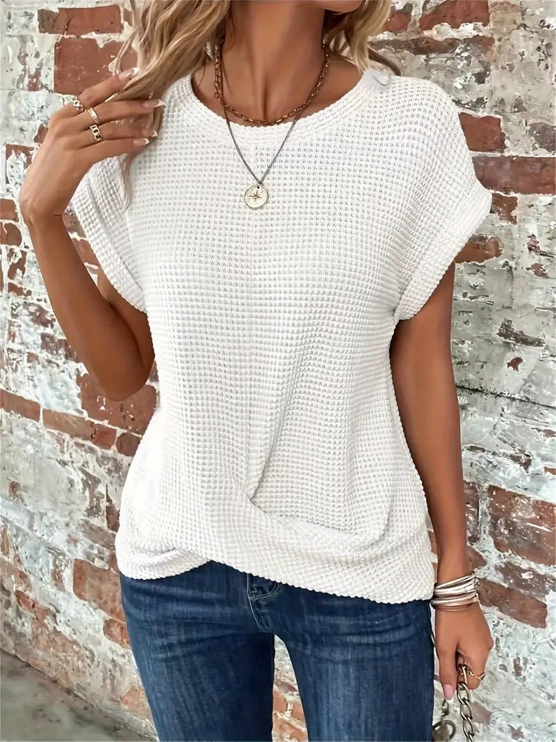 Treasa | Bluse mit weichem Kragen