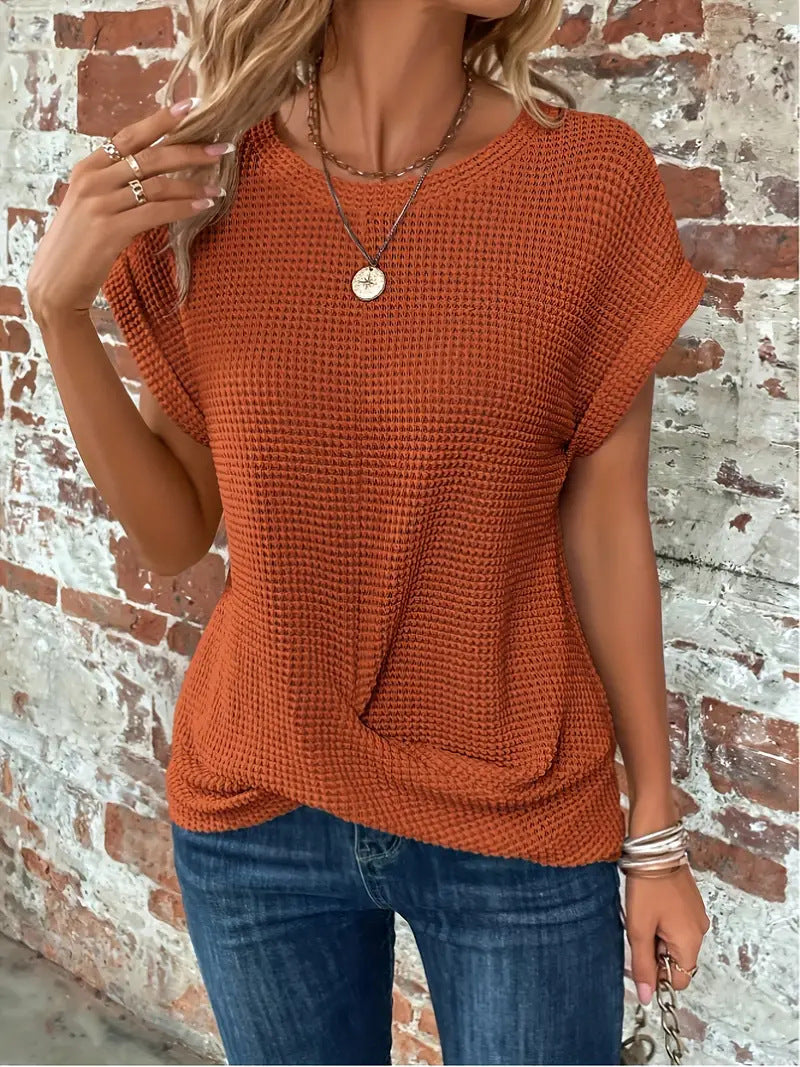 Treasa | Bluse mit weichem Kragen