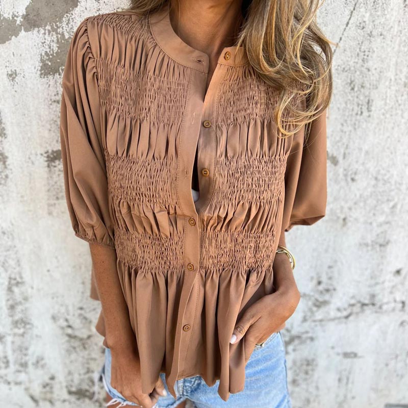 VanDeZaar | Bluse im Ibiza-Stil
