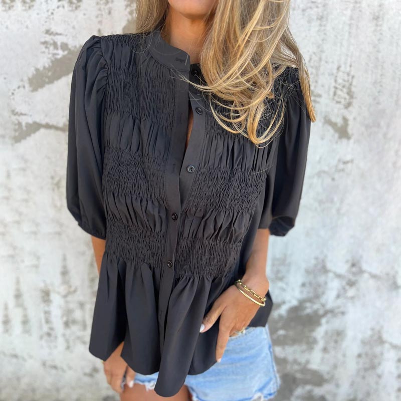 VanDeZaar | Bluse im Ibiza-Stil