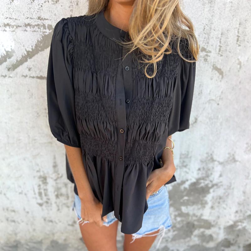 VanDeZaar | Bluse im Ibiza-Stil