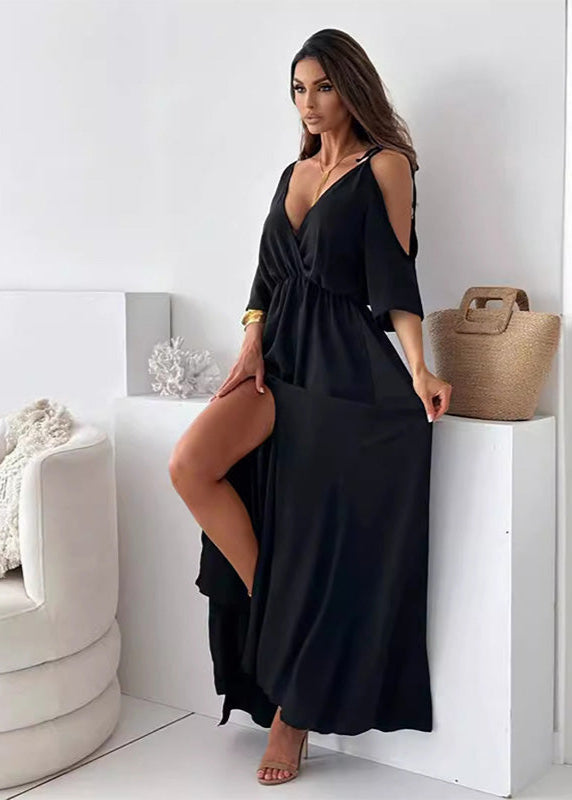 Vilna | Wunderschönes Kleid mit Seitenschlitz