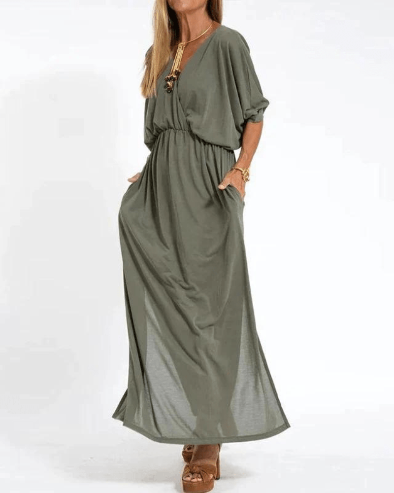 Fenetia | Stilvolles, gemütliches Maxikleid