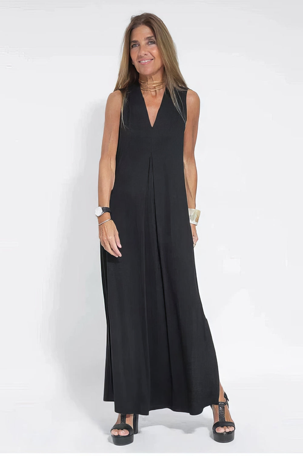 Claire | Elegantes langes Kleid